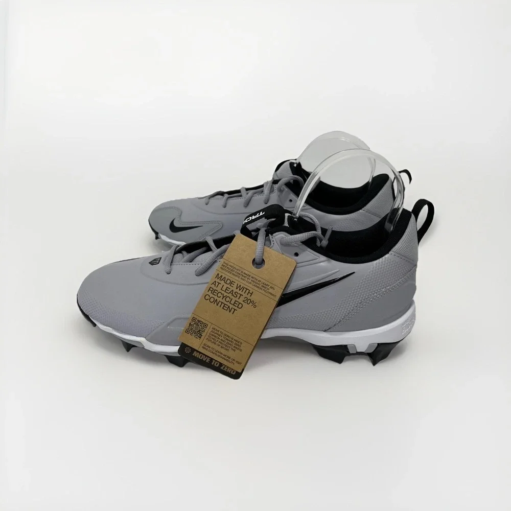 Nike Force Trout 9 Keystone Pewter-Black-Wolf Grey-White Sz 10 [FB9728-002]